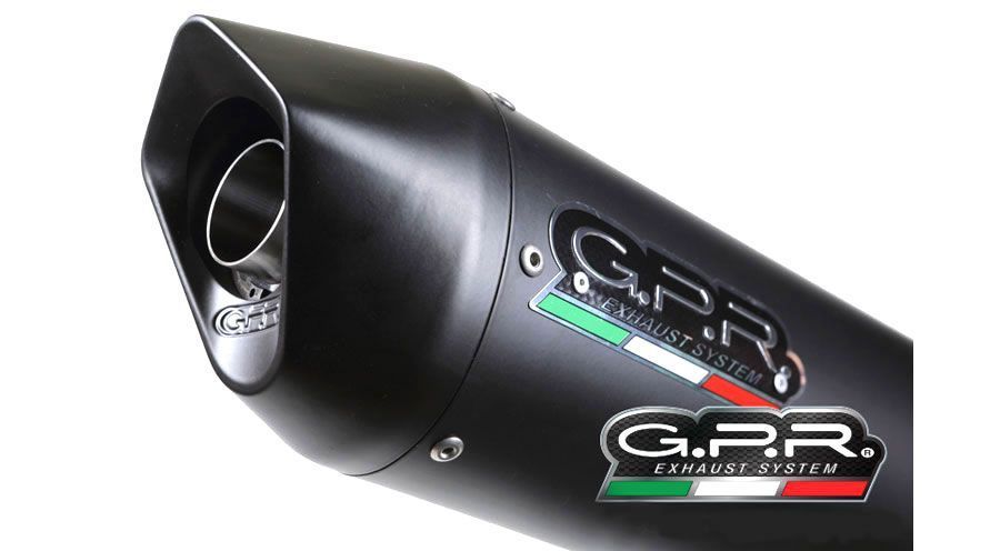 BMW F800R GPR Slip On Exhaust Furore Nero Italia