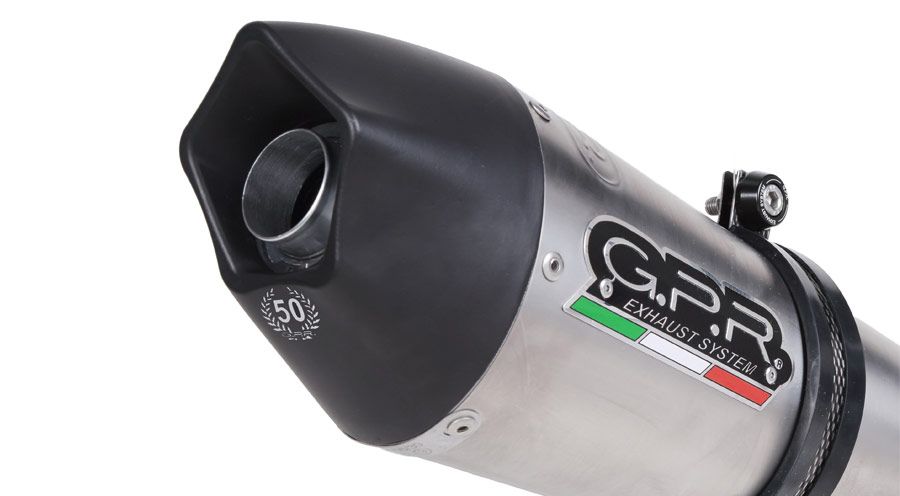 BMW K1300R GPR Slip On Exhaust GPE Anniversary Titanium