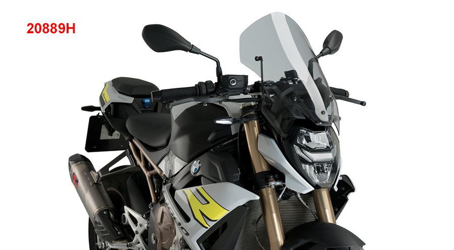 BMW S1000R (2021- ) Touring windshield for original mounting