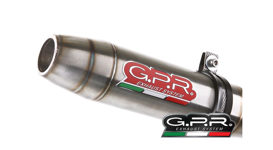 BMW S1000RR (2009-2018) GPR Slip On Exhaust DEEPTONE INOX Stainless Steel