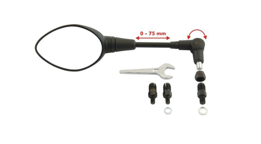 BMW R nine T Foldaway rearview mirror