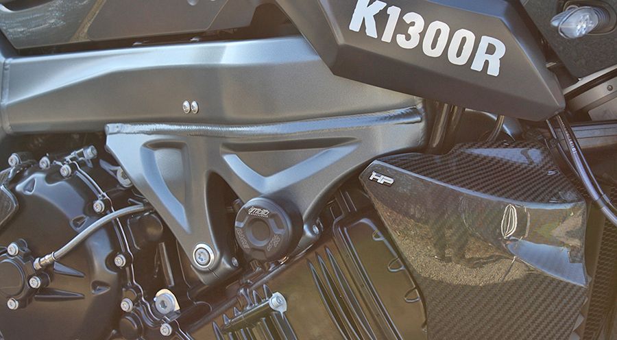 BMW K1300R Crash Protectors
