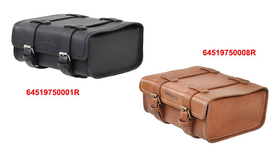 BMW R nine T LEGACY leather rear bag 4L