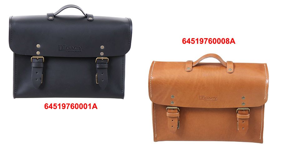BMW R nine T LEGACY leather side bag 8L