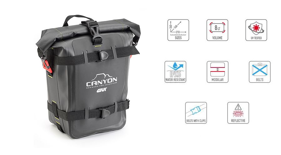 BMW G 650 GS Waterproof cargo bag CANYON