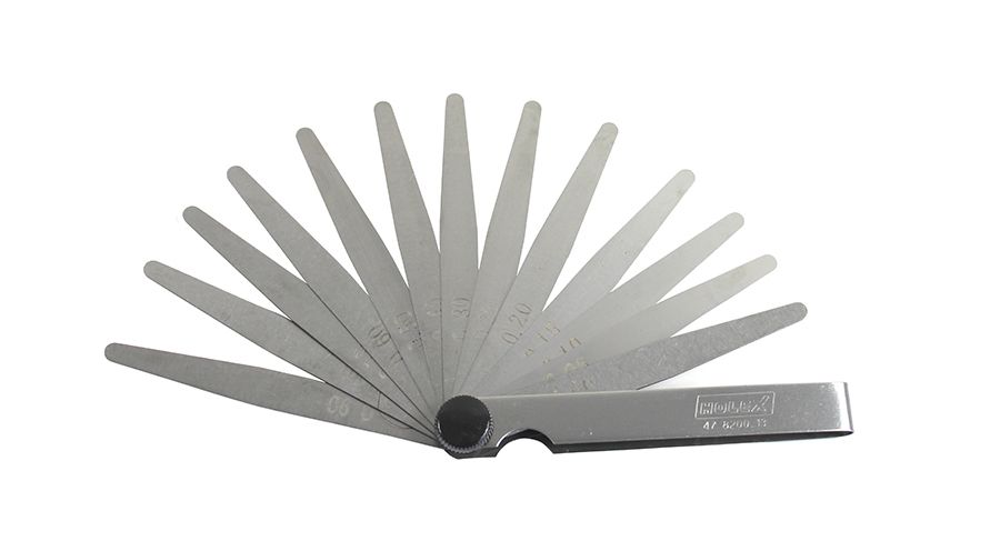 BMW R1300GS Feeler gauge set (13 pieces)