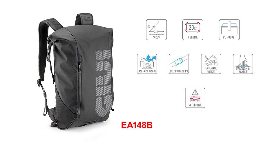 BMW S 1000 XR (2020- ) Waterproof backpack 20L