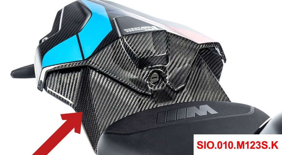 BMW S1000RR (2019- ) Single person rear fairing
