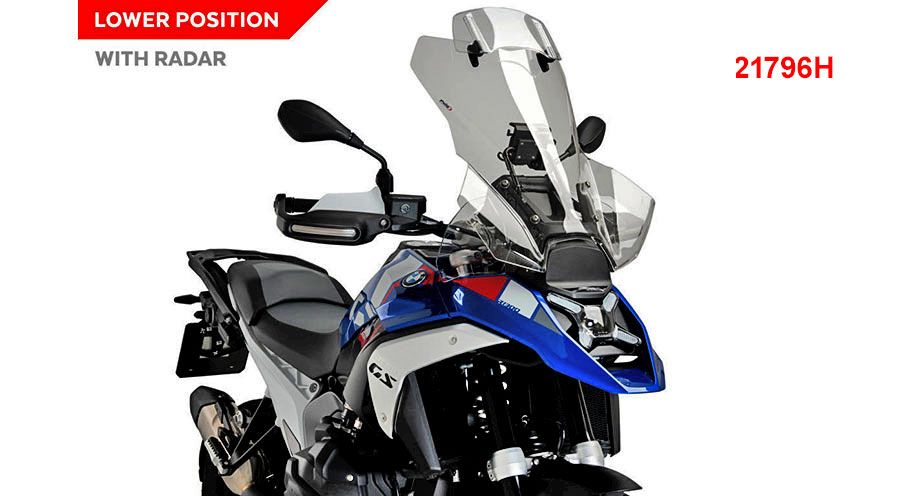 BMW R1300GS Vario Touring windshield