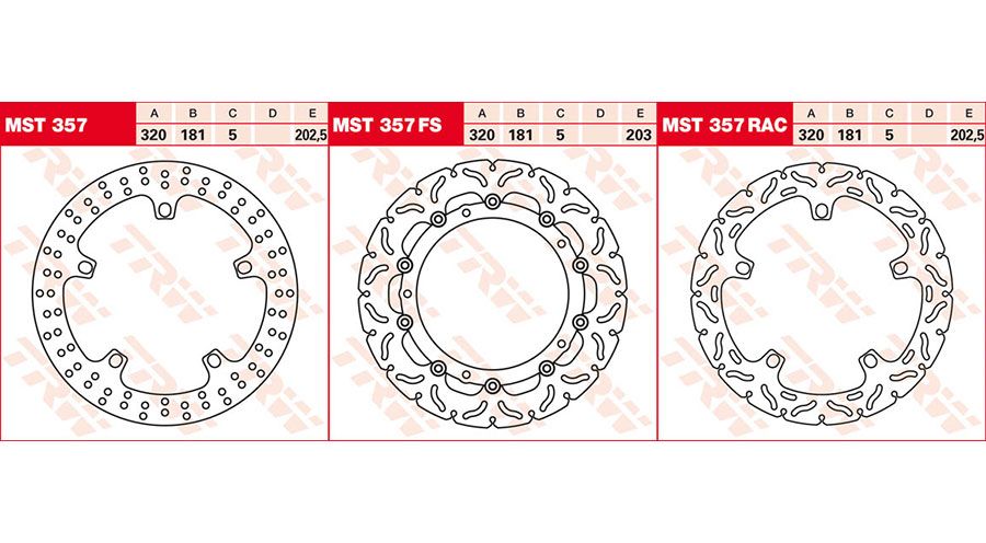 BMW R 1250 RT Front Brake Discs
