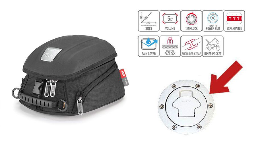BMW S 1000 XR (2020- ) Tank bag MT505