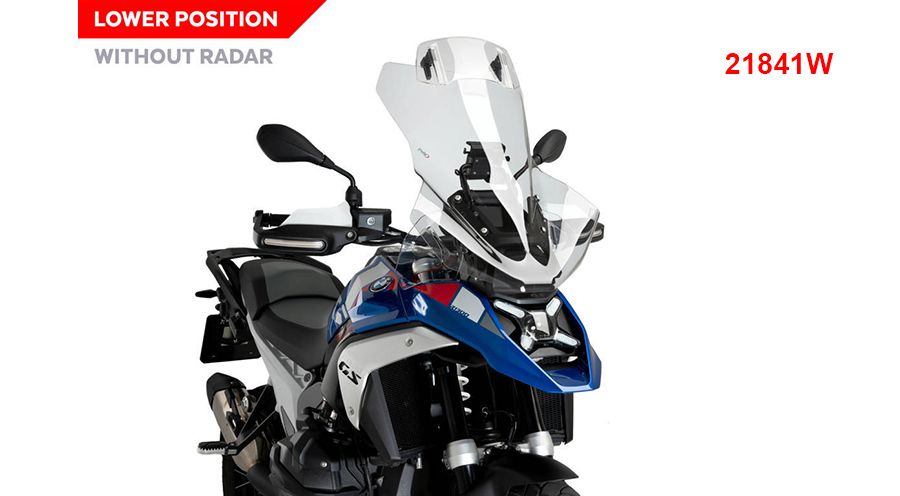 BMW R1300GS & Adventure Vario Touring windshield R1300GS without ACC / radar