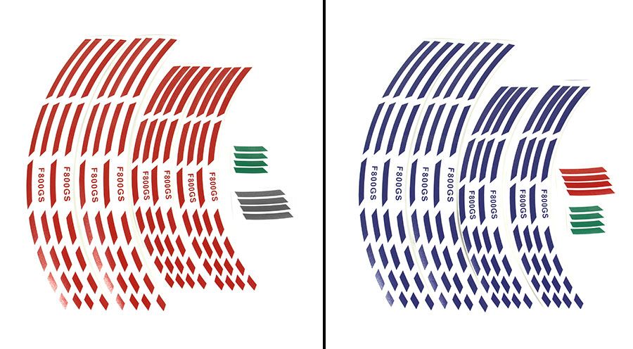 BMW F800GS (2024- ), F900GS & F900GS Adv Rim Stripes F800GS