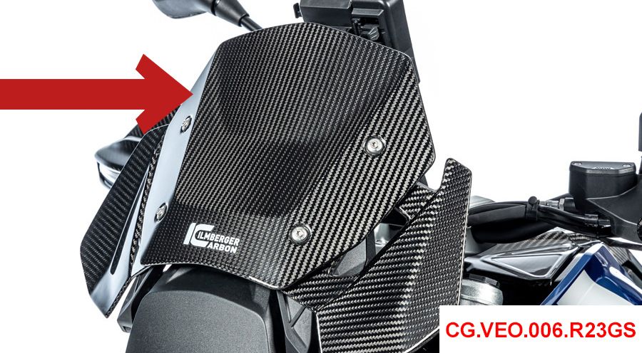 BMW R1300GS & Adventure Carbon Windshield