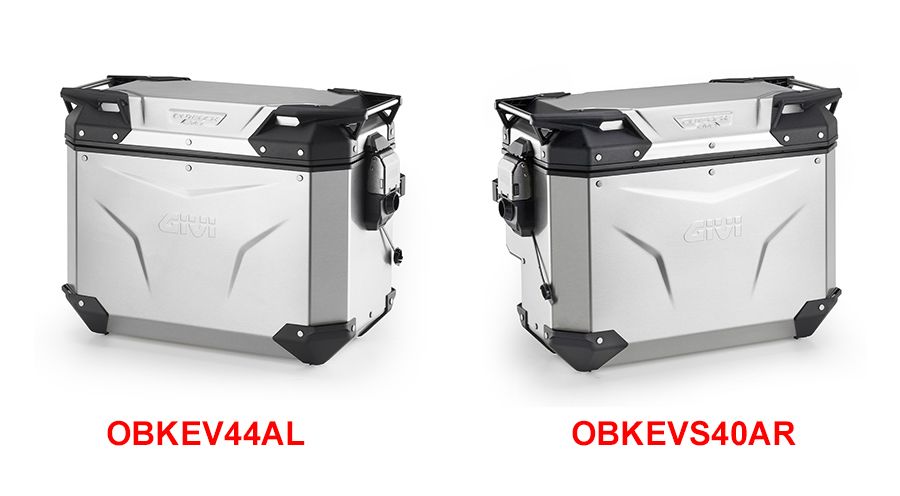 BMW R 1200 GS LC (2013-2018) & R 1200 GS Adventure LC (2014-2018) GIVI Trekker Outback EVO Smart cases with cut-out for exhaust