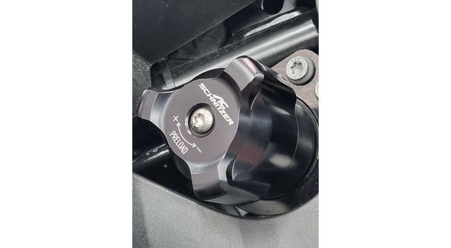 BMW R12nineT & R12 Rear shock adjuster