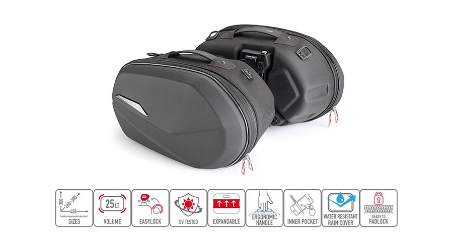 BMW F900XR Side bags Easylock
