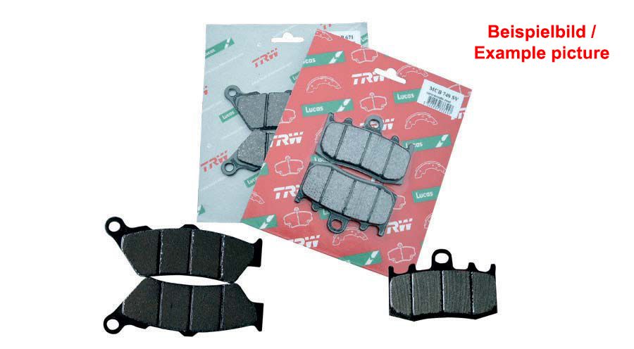 BMW R 18 Rear brake pads