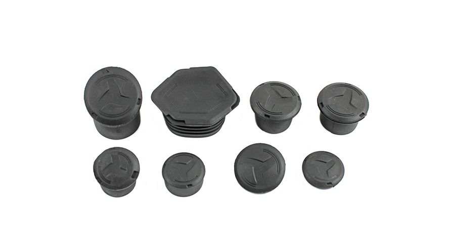 BMW R1300RS Frame end caps