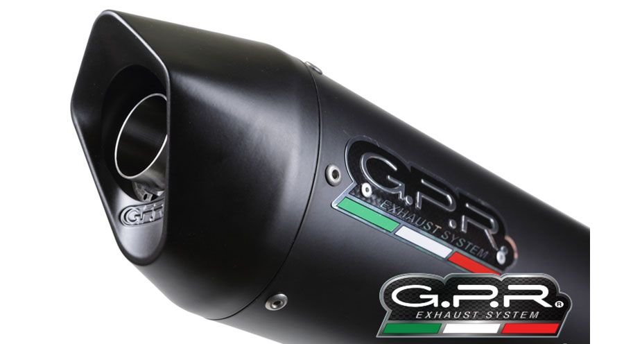 BMW K1300R GPR Slip On Exhaust Furore Nero