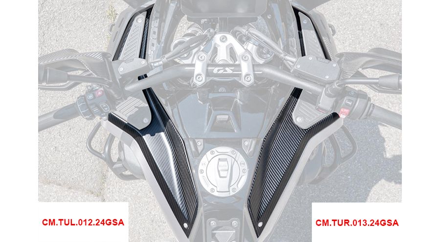 BMW R1300GS & Adventure Carbon Upper Tank Panel