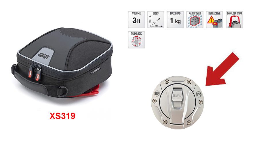 BMW R1300RS Tankbag XS319