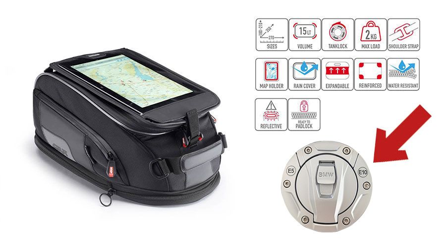 BMW R1300R Tankbag XS307