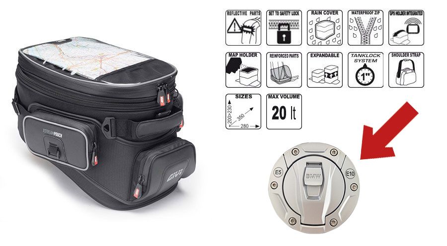 BMW R1300R Tank bag XS308