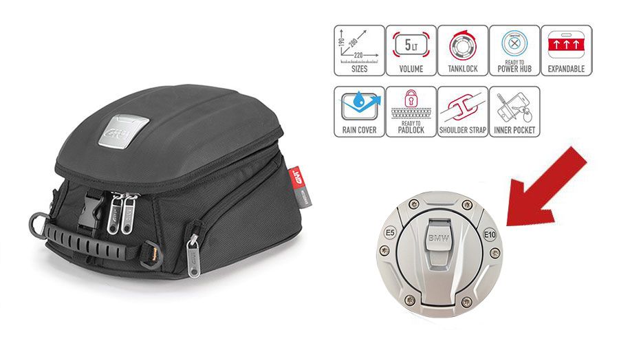 BMW R1300RS Tank bag MT505