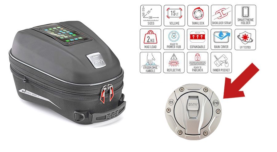 BMW R1300RS Tankbag ST612