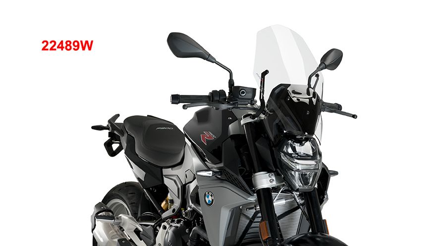 BMW F900R Touring windshield Euro 5+