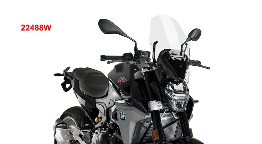 BMW F900R Touring windshield for original mounting Euro 5+