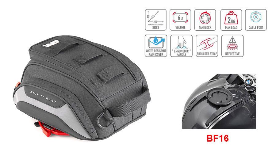 BMW F800S, F800ST & F800GT Tank bag Easy BAG