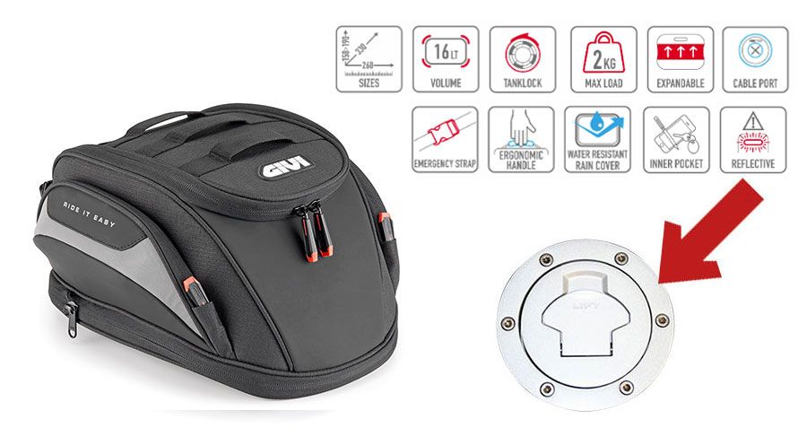 BMW R 1250 GS & R 1250 GS Adventure Tank bag Easy-T