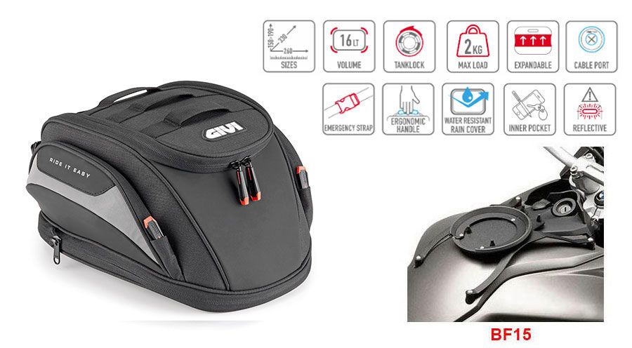 BMW F650GS (08-12), F700GS & F800GS (08-18) Tank bag Easy-T