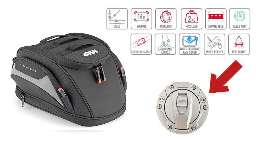 BMW R1300GS & Adventure Tank bag Easy-T