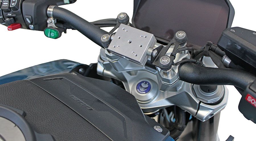 BMW R1300R GPS Mount