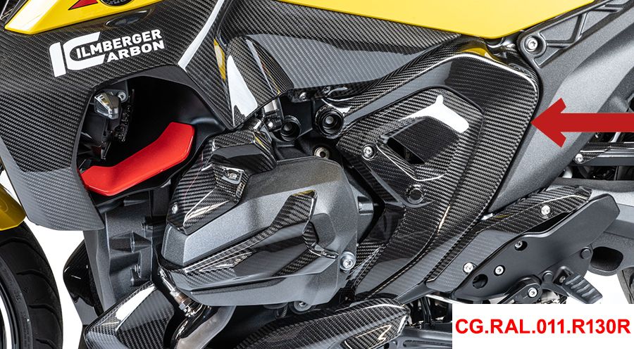 BMW R1300RS Carbon Frame Protection