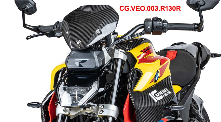 BMW R1300R Carbon Windshield