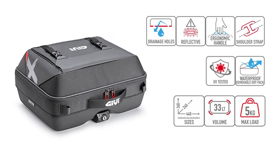 BMW F 650, CS, GS, ST, Dakar (1994-2007) Tail bag / side bag X-Line