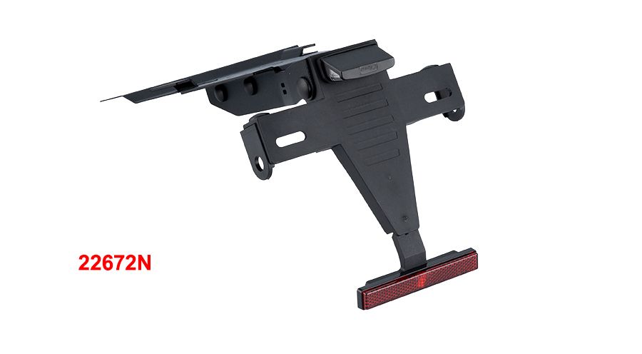 BMW R1300R Registration Plate Holder