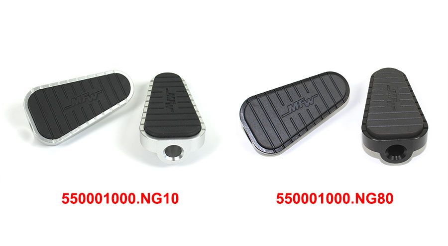 BMW F800S, F800ST & F800GT Multi Grip footrests