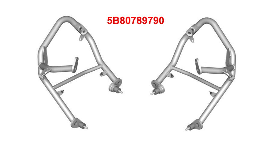 BMW R1300RT Crash bars