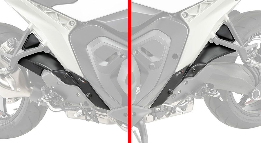 BMW R1300R Frame infill panels