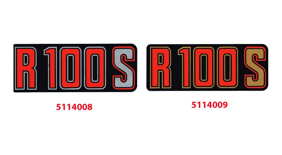 BMW R 100 Model Sticker R100S
