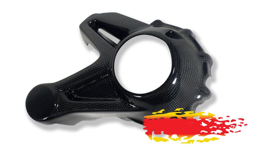 BMW R 1200 GS LC (2013-2018) & R 1200 GS Adventure LC (2014-2018) Carbon Cardan Housing Protection (Mounting without rear mudguard)