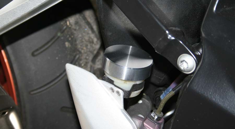 BMW R850GS, R1100GS, R1150GS & Adventure Foot brake fluid reservoir cover