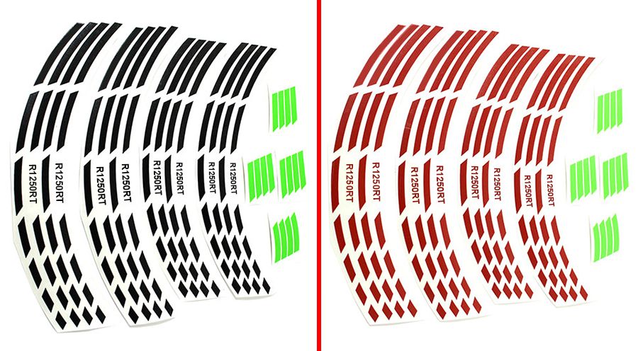 BMW R 1250 RT Rim Stripes