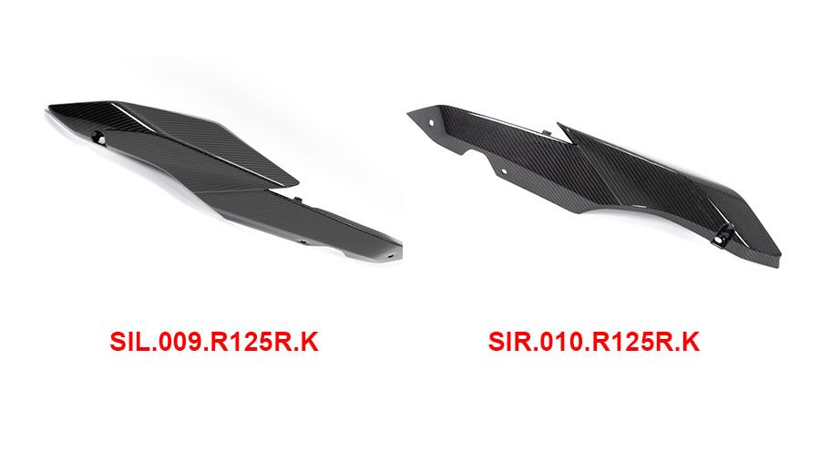 BMW R 1250 RS Carbon Tail Fairing Kit