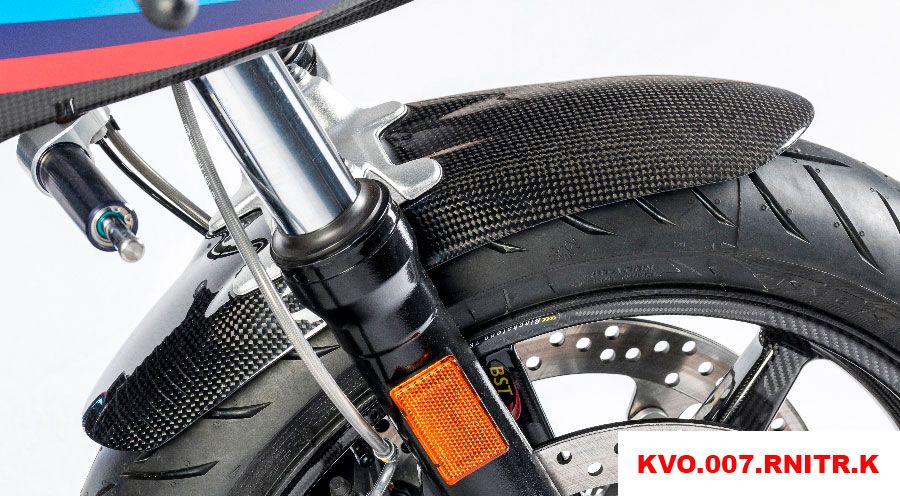 BMW R nine T Carbon Front Mudguard
